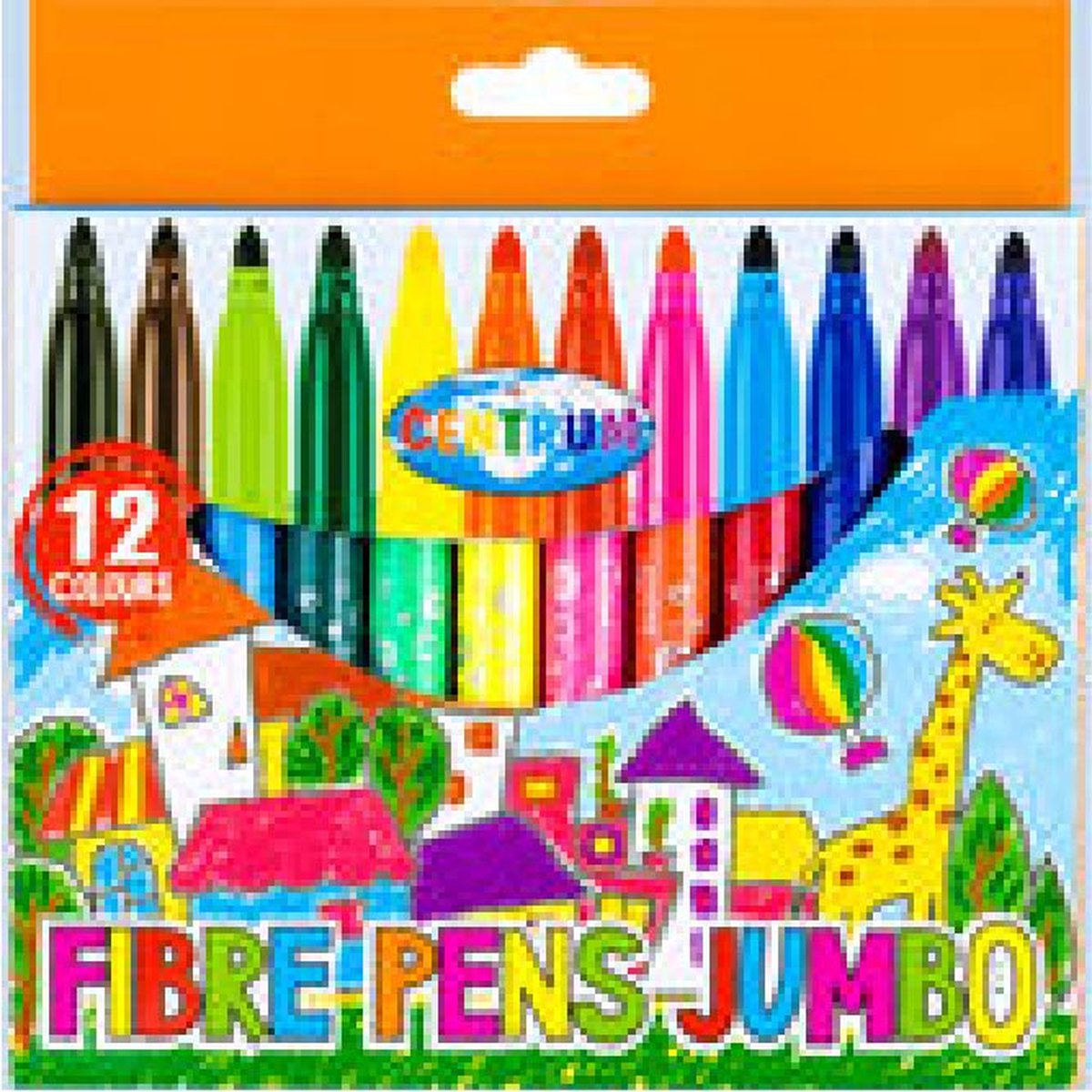 Centrum 12 viltstiften Jumbo