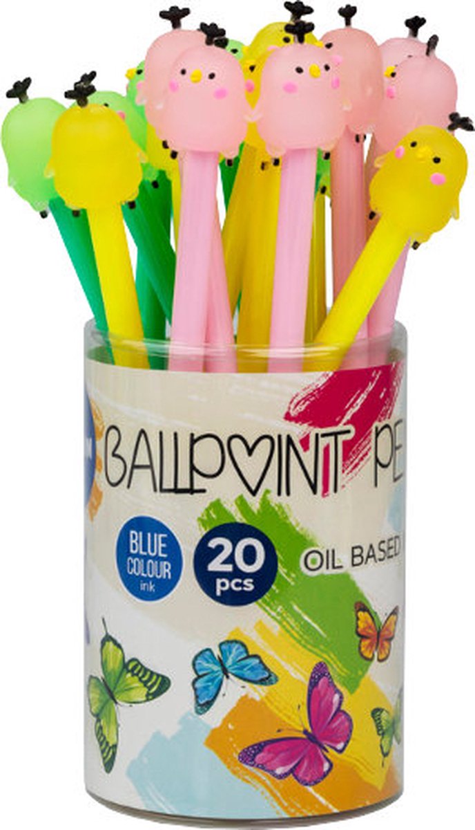 Centrum 20 balpen Kip in display 89664