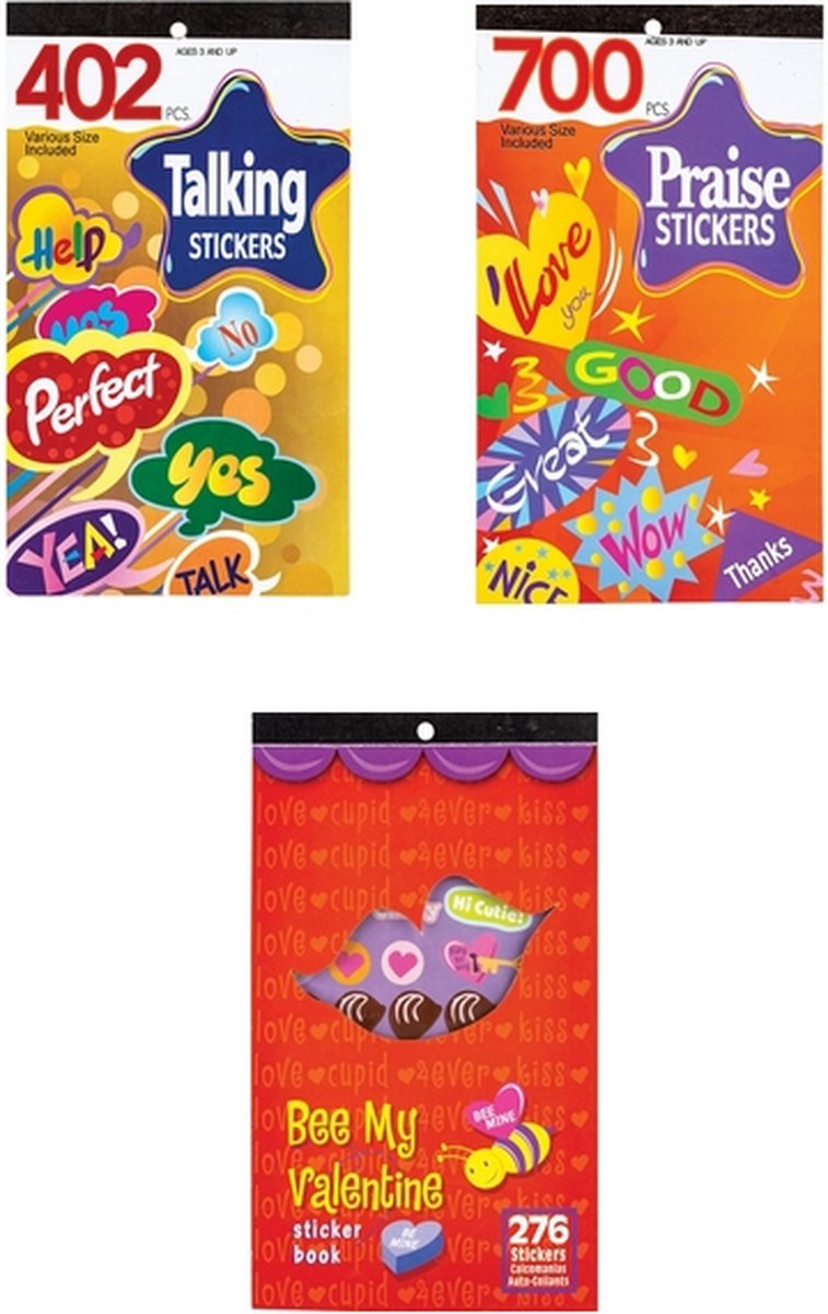 Centrum stickerboek 3 soorten