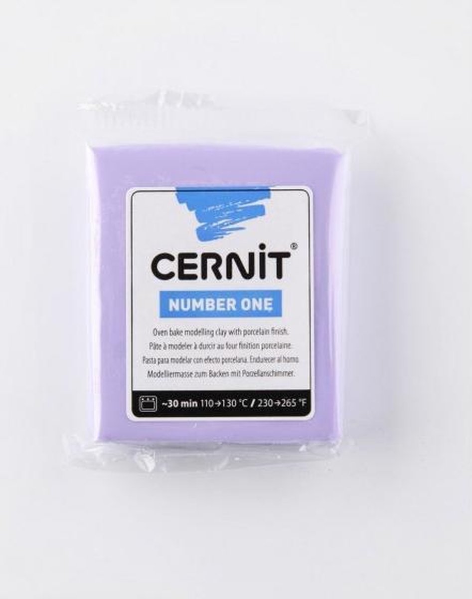 Boetseerklei - Cernit Number one 56g lilac