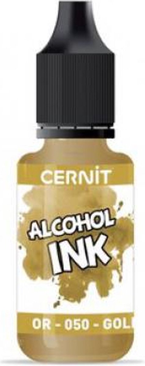Cernit Alcohol Ink Gold 050
