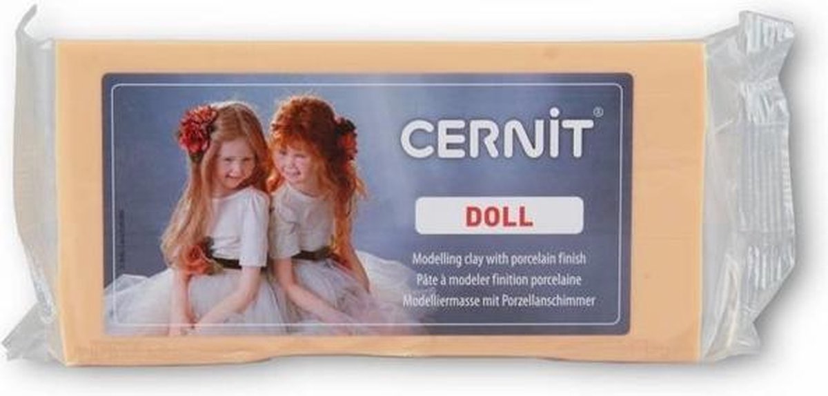 Cernit Doll 500 gram Amandel
