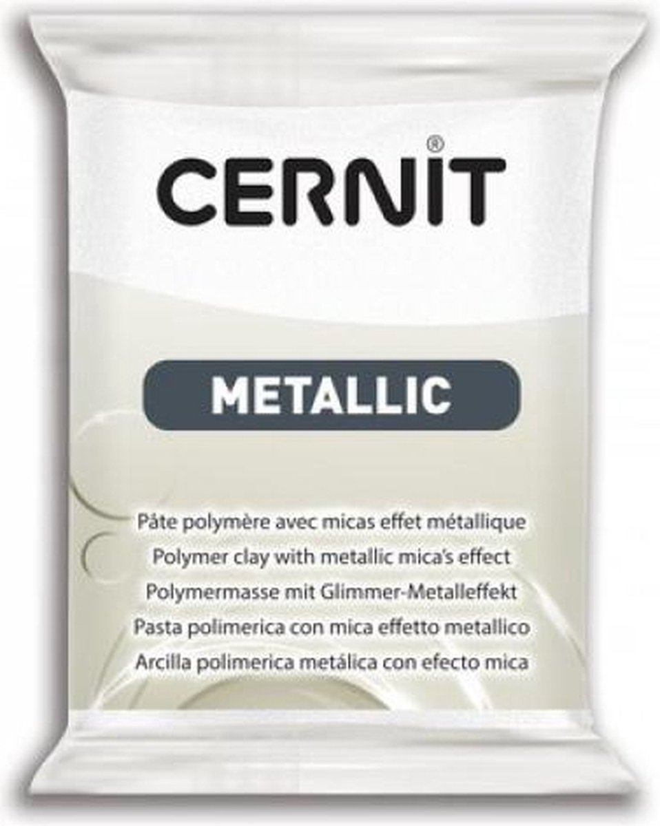 Cernit klei metallic parelmoer nr. 085- 56gr