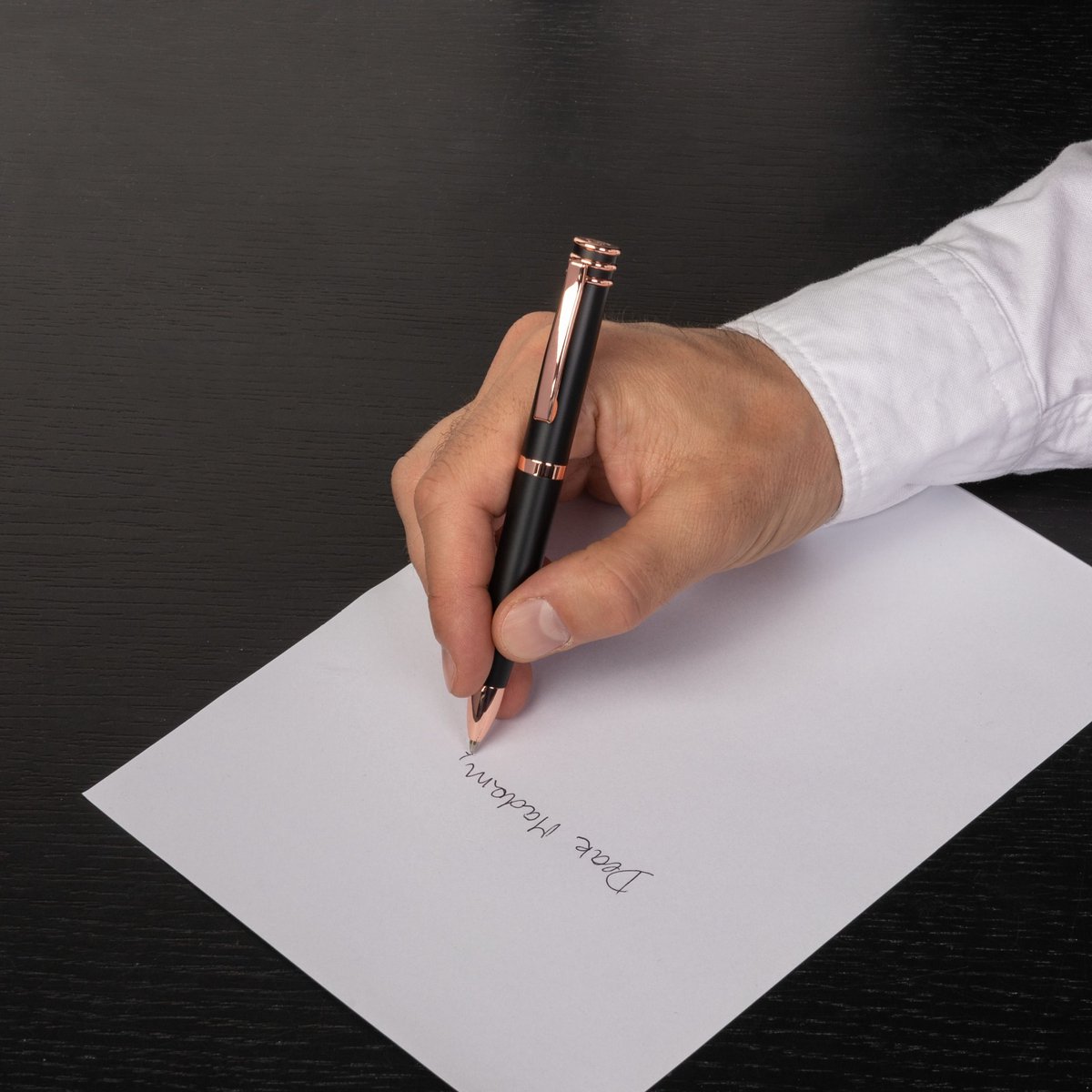 Balpen Austin Black/rosegold