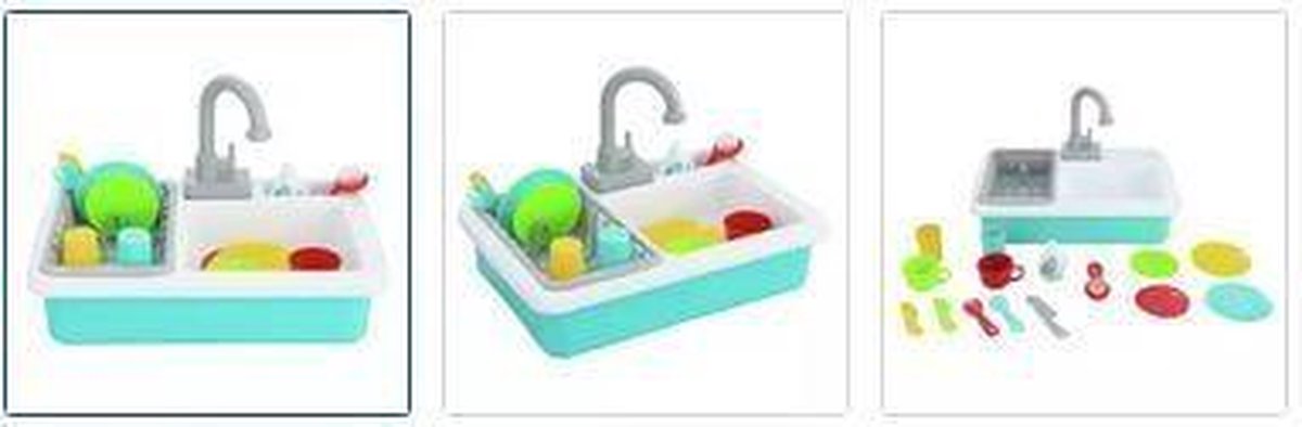 Chad Valley rollenspel- speelgoed - gootsteen