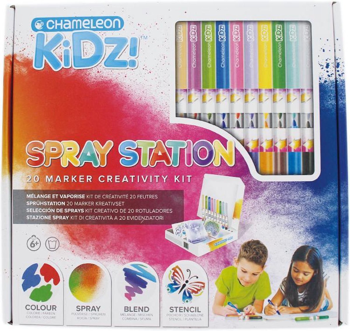 Chameleon KIDZ Spray station 20 markers