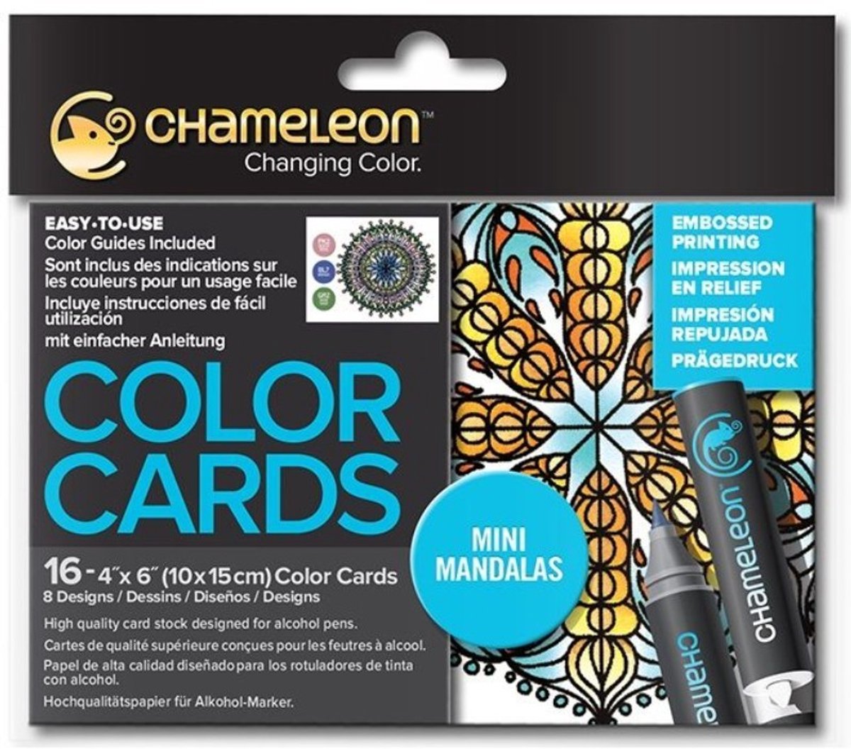 Chameleon Color Card Mini Mandalas