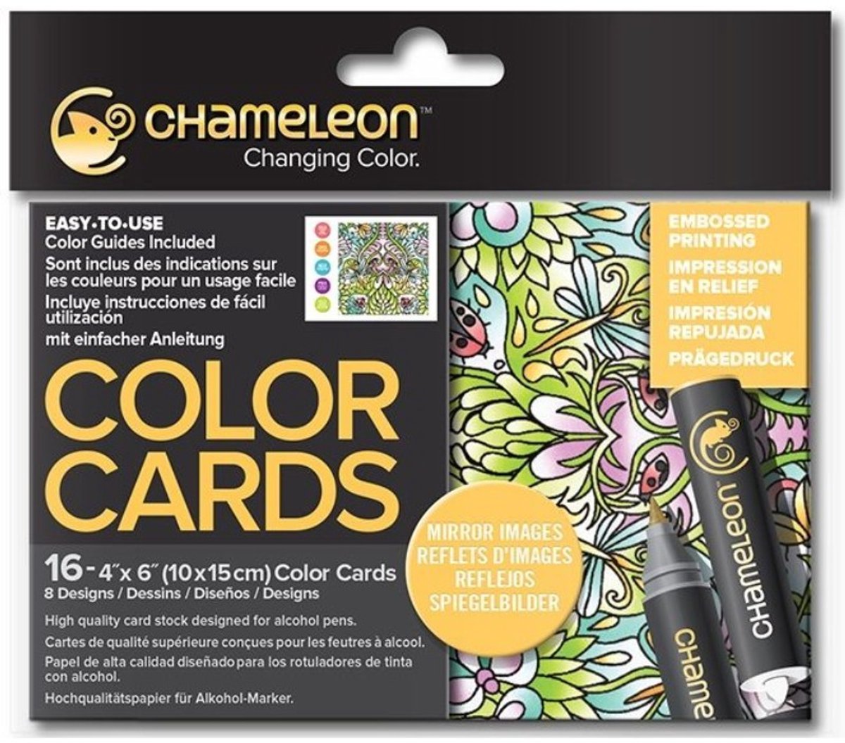 Chameleon Color Card Spiegelafbeeldingen