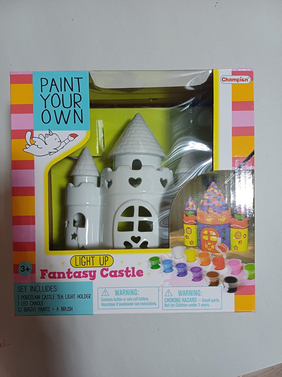 schilder je eigen fantasiekasteel