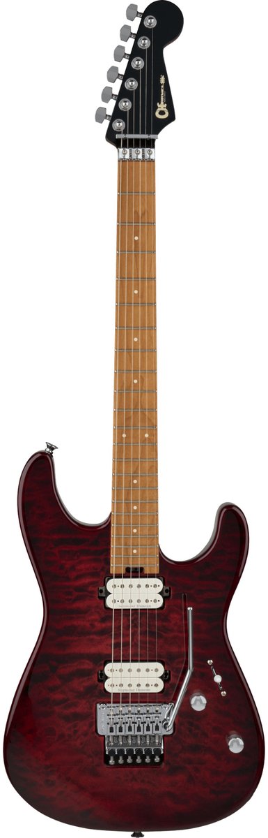 Charvel Pro-Mod Plus San Dimas Style 1 HH Sangria Burst - ST-Style elektrische gitaar