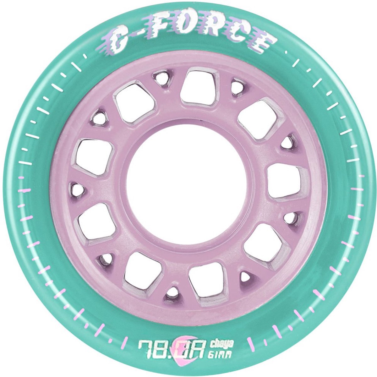 Chaya G-force Soft 78 Schaatswielen Goud 61 mm / 78A