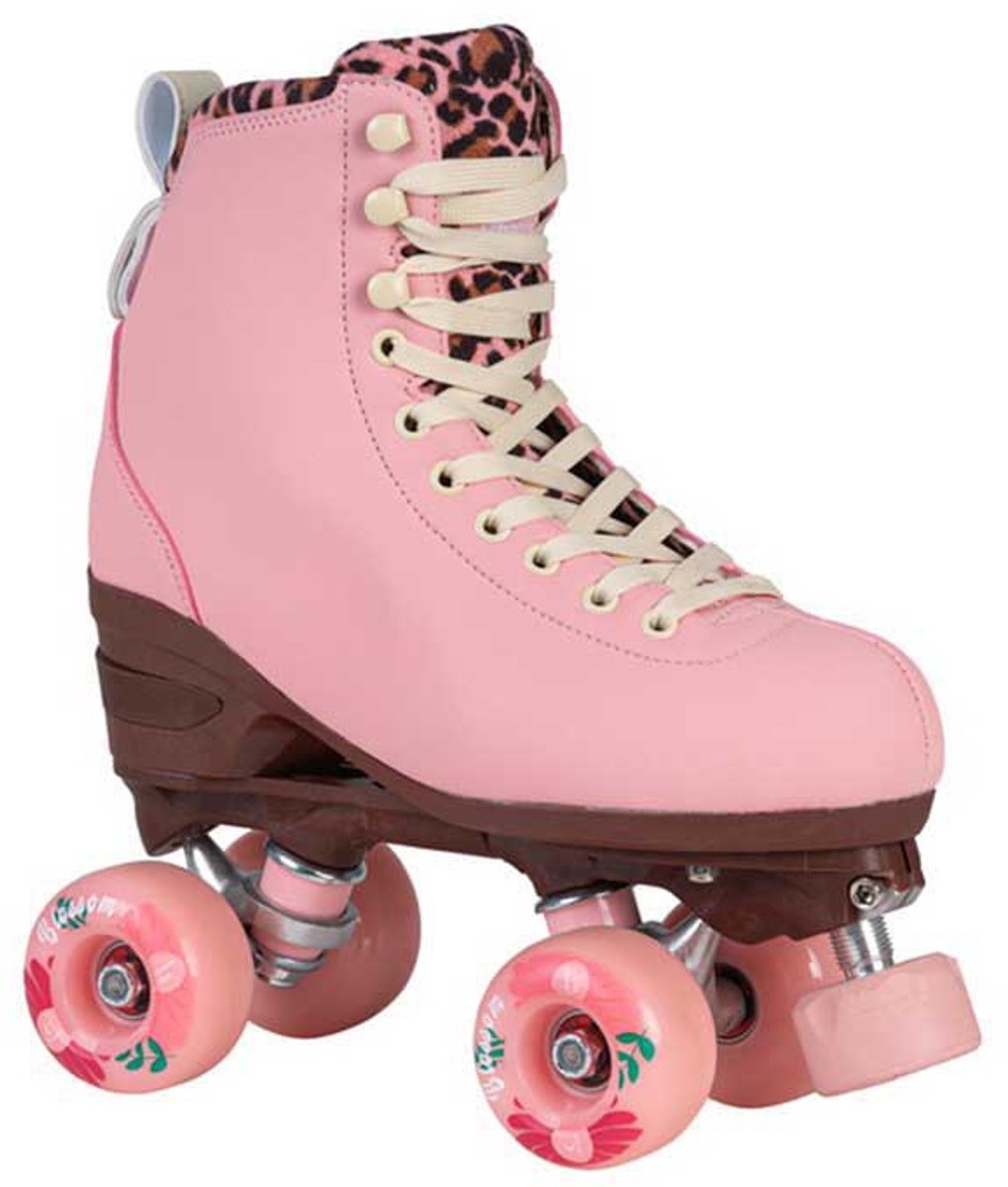 Chaya Miyu Leopaard Vrouw Op Rolschaatsen Roze EU 37 Vrouw