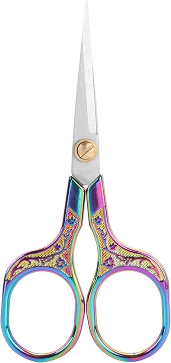 RVS Vintage Schaar I Draadschaar I Naaischaar I Borduurschaar I Knutselen I Draadschaar I Multicolor