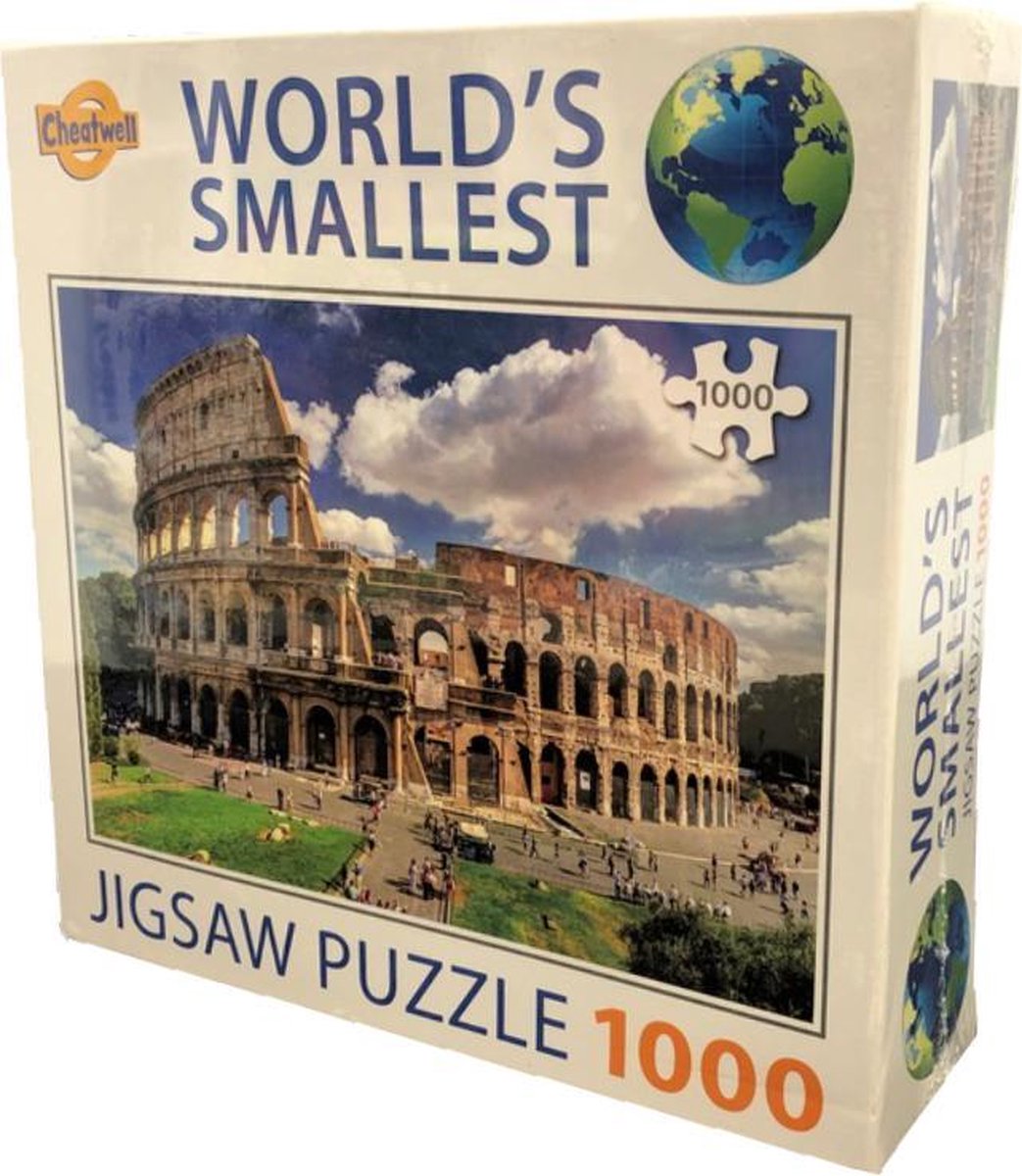 Worlds Smallest 1000 puzzel - Colosseum - Cheatwell