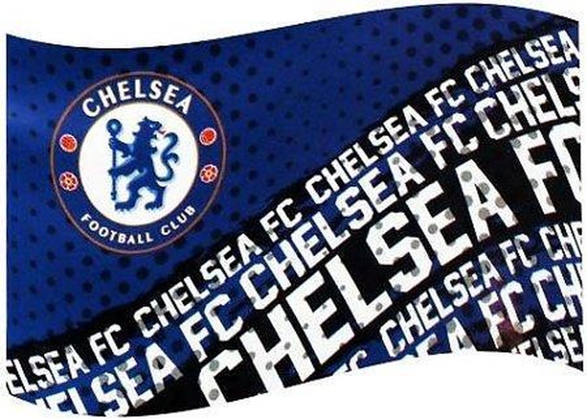 Vlag Chelsea groot 91x152 cm