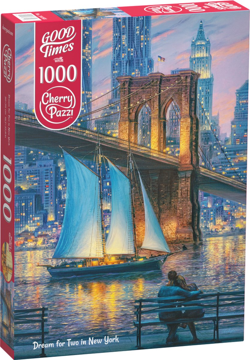 Dream for Two in New York Puzzel 1000 Stukjes