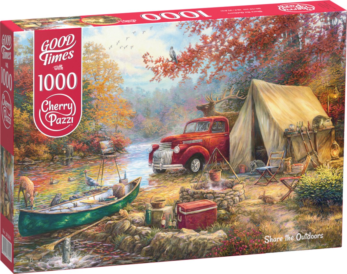 Share the Outdoors Puzzel 1000 Stukjes