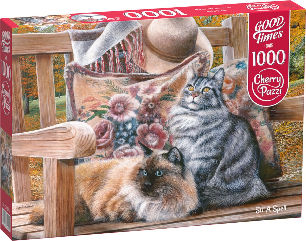 Sit a Spell Puzzel 1000 Stukjes