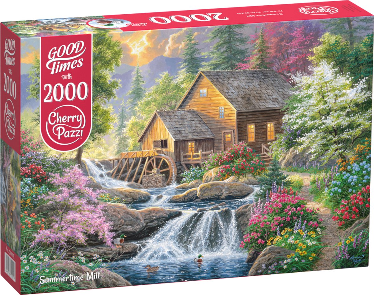 Summertime Mill Puzzel 2000 Stukjes