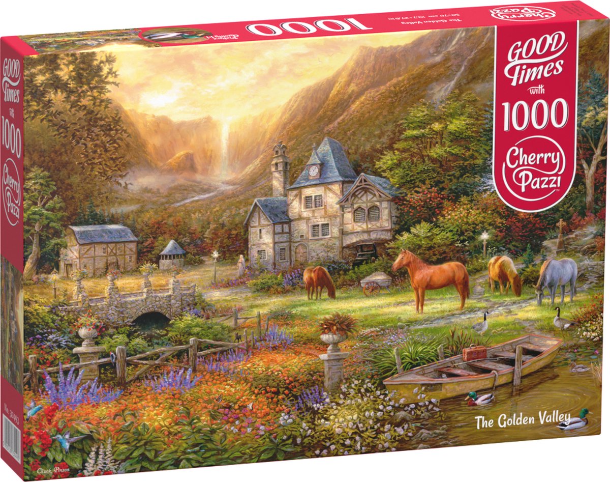 The Golden Valley Puzzel 1000 Stukjes