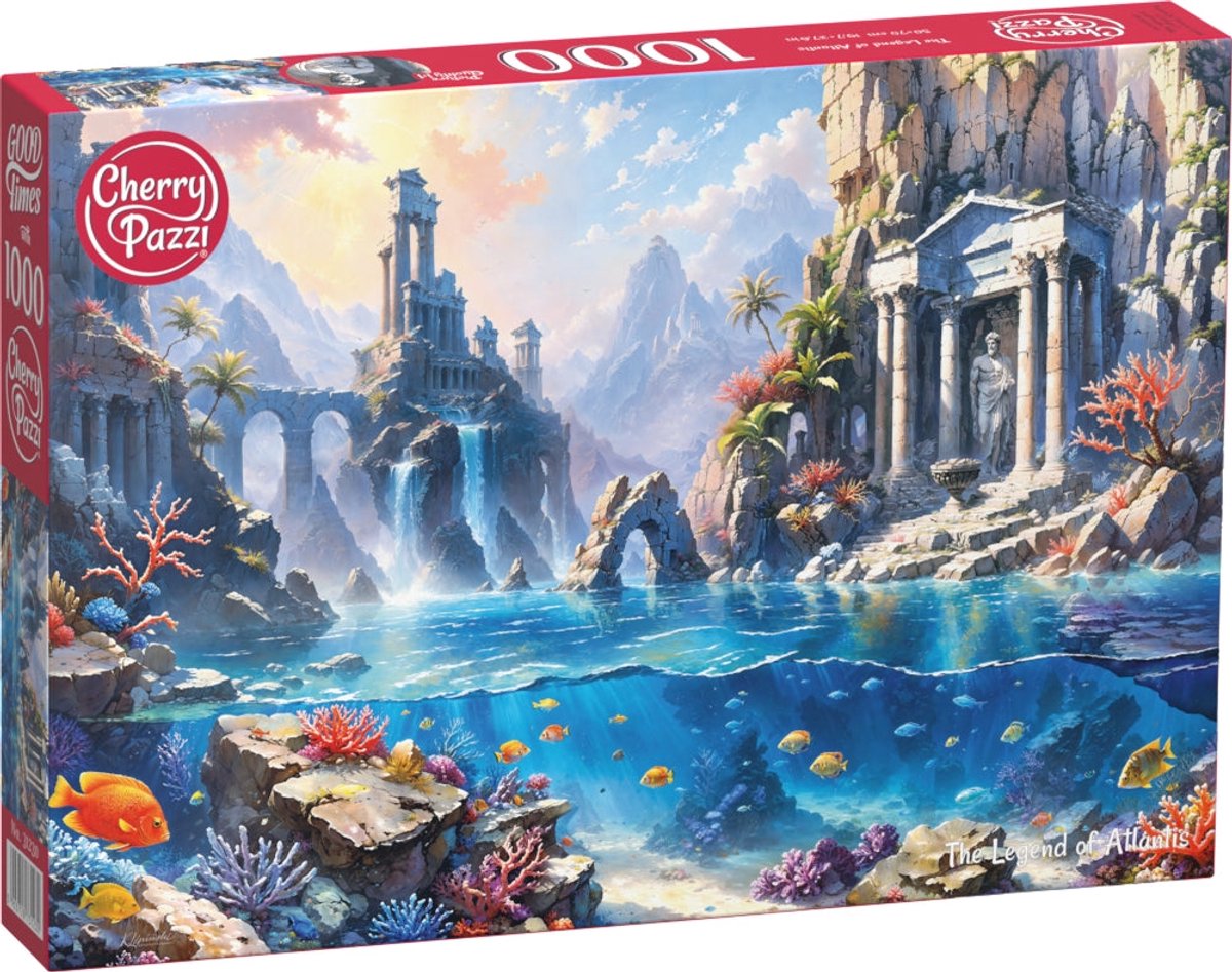 The Legend of Atlantis Puzzel 1000 Stukjes