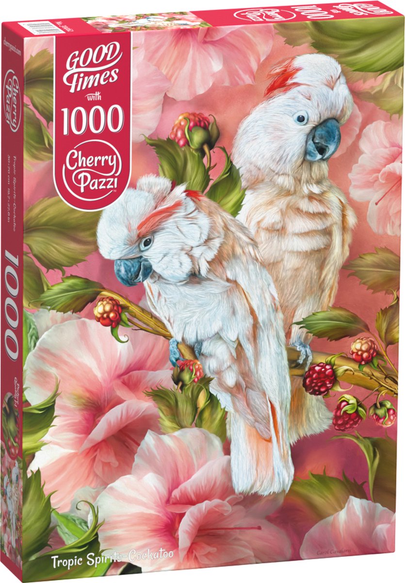 Tropic Spirits- Cockatoo Puzzel 1000 Stukjes