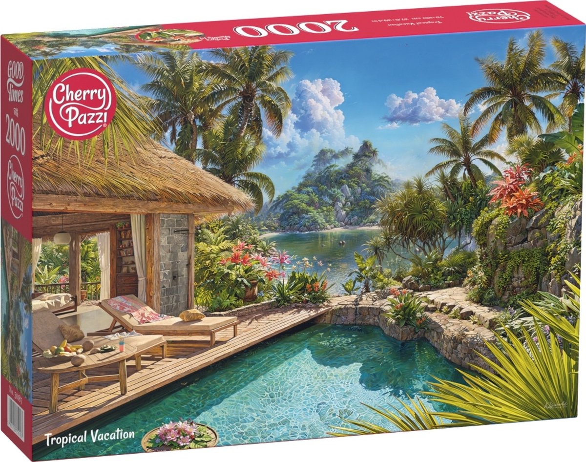 Tropical Vacation Puzzel 2000 Stukjes