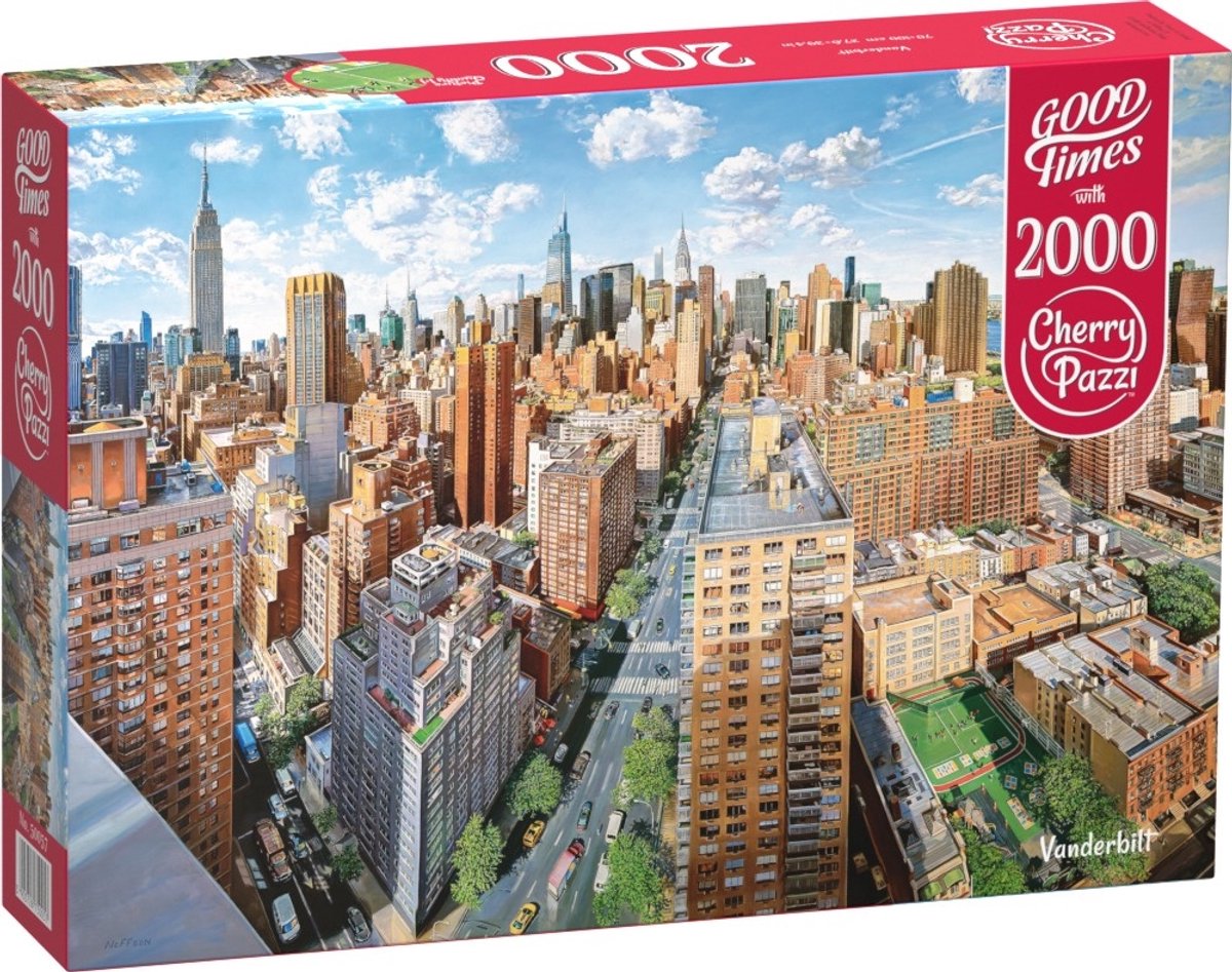 Vanderbilt Puzzel 2000 Stukjes