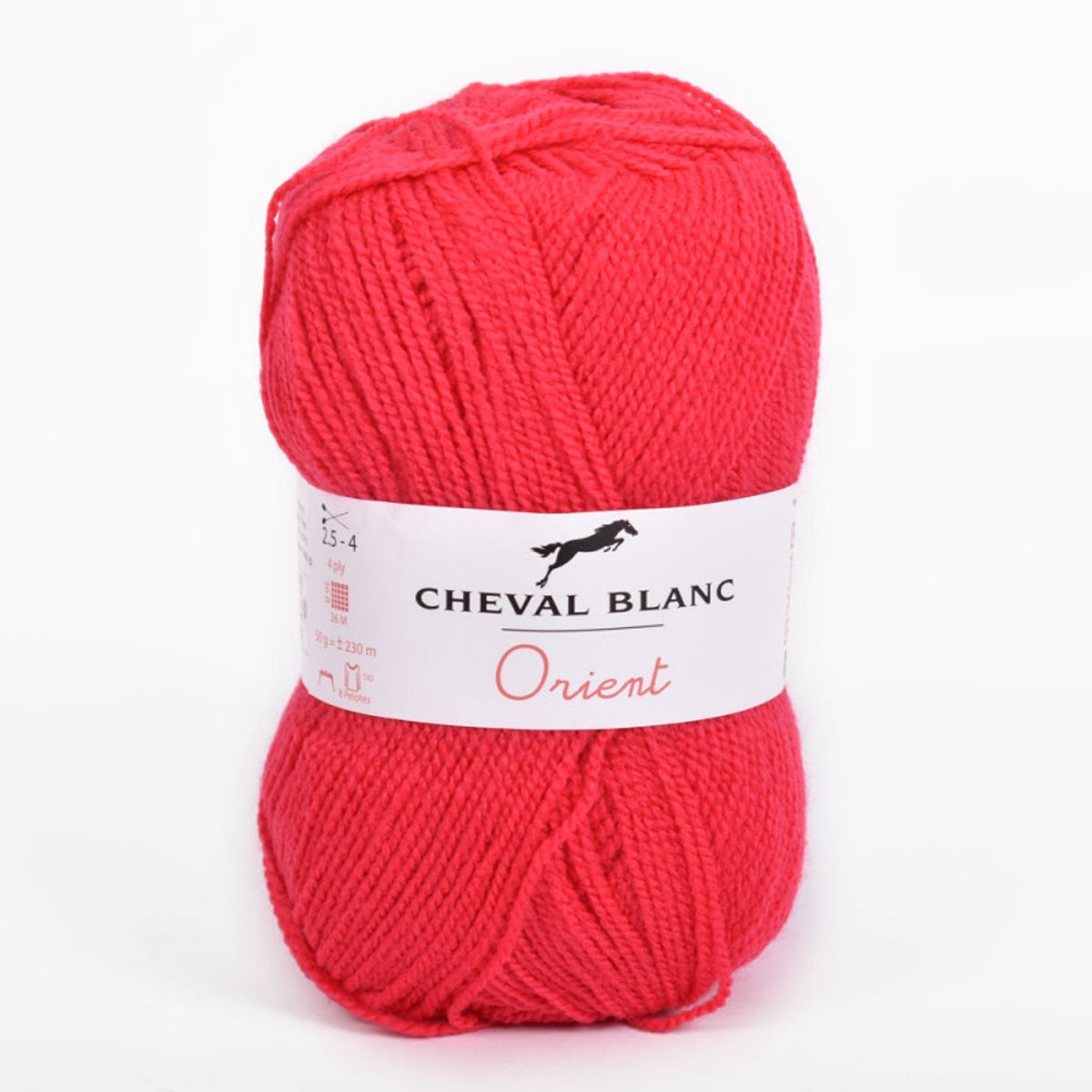 Orient Dun Acrylgaren - 5 bollen van 50 gram - Fuchsia (087) - pendikte 2,5/3 mm.