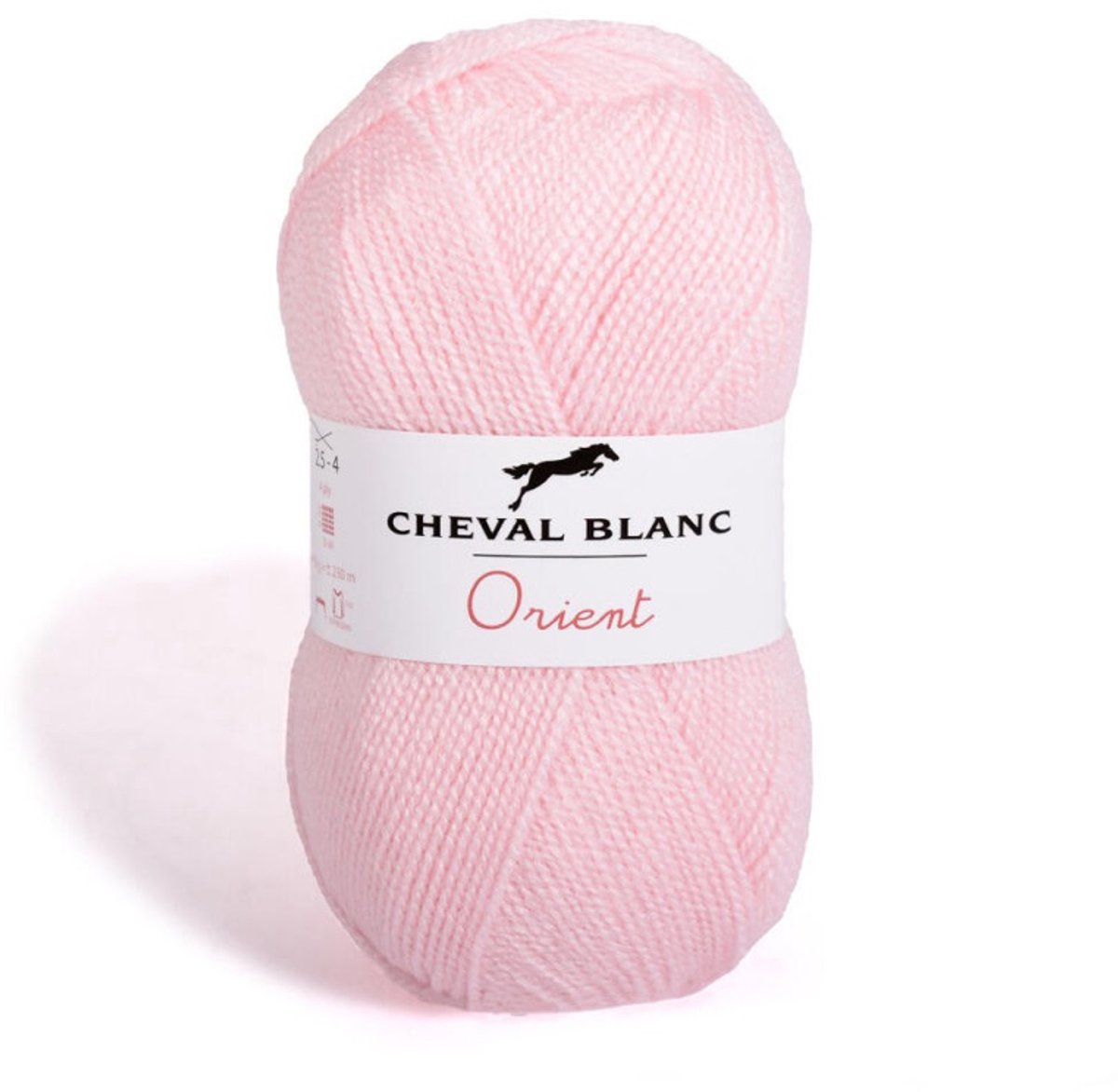 Orient Dun Acrylgaren - 5 bollen van 50 gram - Licht Roze (070) - pendikte 2,5/3 mm.