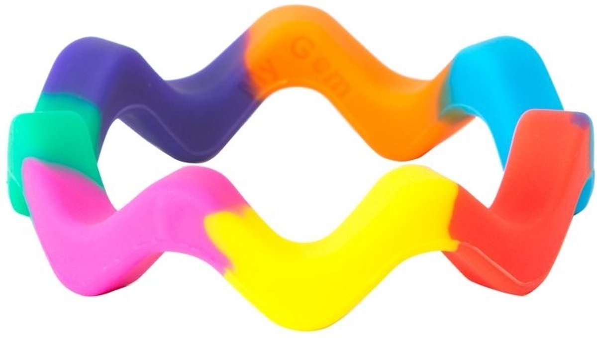 Chewigem Chewing Bangle - Sensory Rainbow Bangle Chewy Item