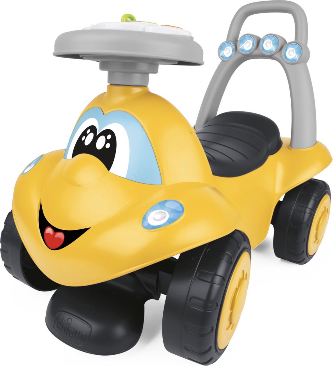 CHICCO BILLY FIRST STEP AND RIDE ON GEEL.(2 IN 1) ECO+