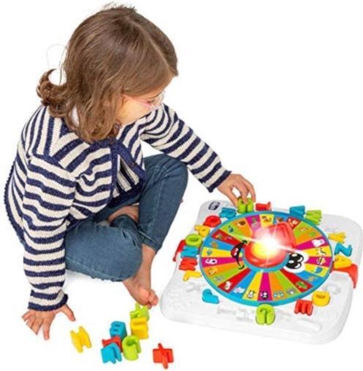 Chicco Alfabetspel Junior 40 X 41 Cm Wit