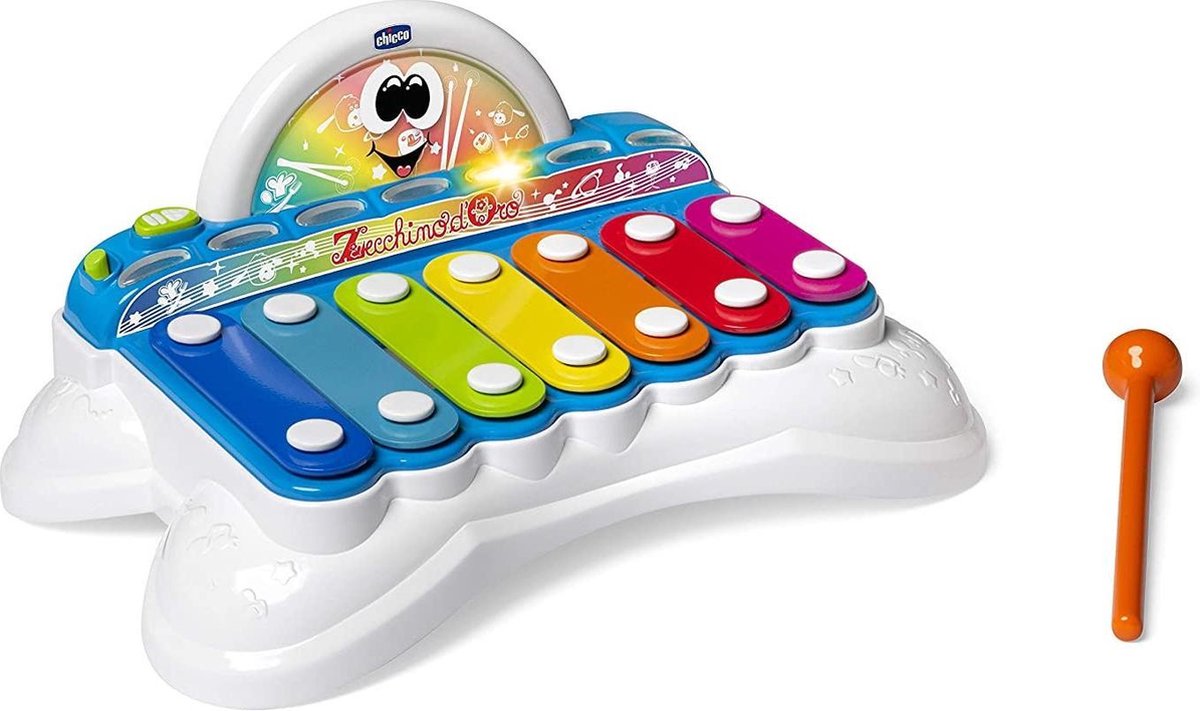   Elektronische Xylofoon Flash Junior 26 Cm Wit 3-delig