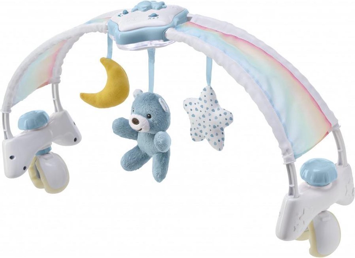   speelgoedboog bed Rainbow Sky -blauw