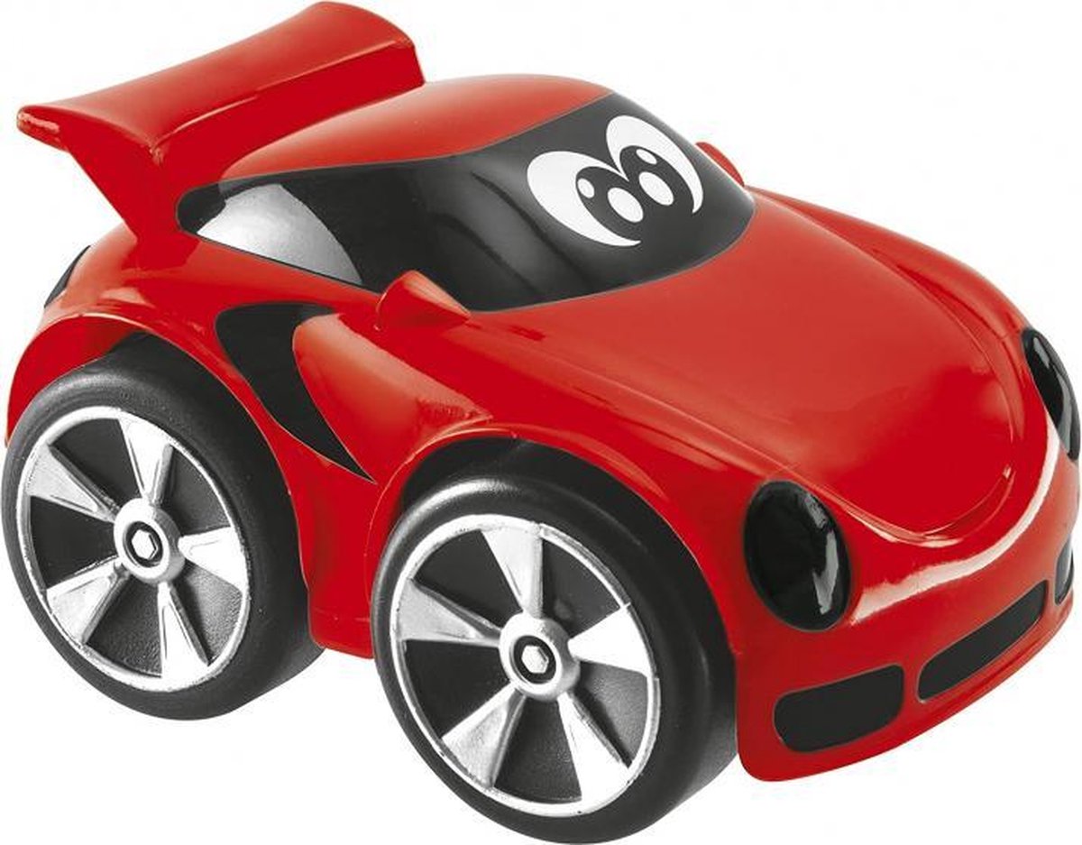 raceauto Turbo Touch Redy jongens 10,5 cm rood
