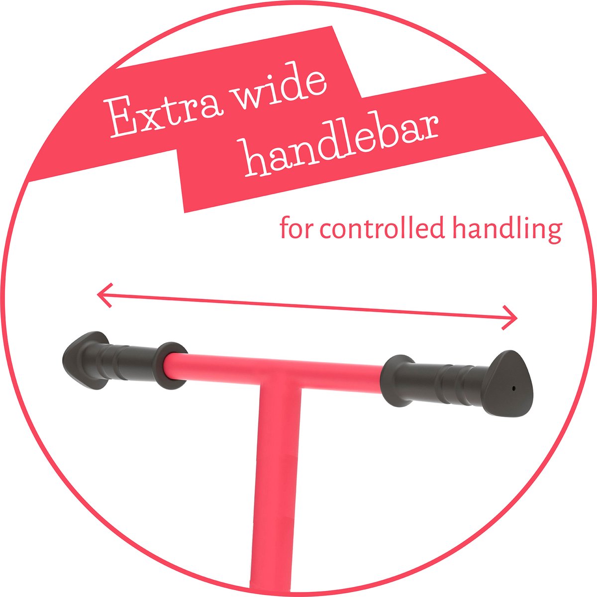 Stunti 2-wieler leun-om-te-sturen step met antislip deck en geïntegreerde rem, verstelbaar in hoogte voor alle leeftijden vanaf 5 jaar.