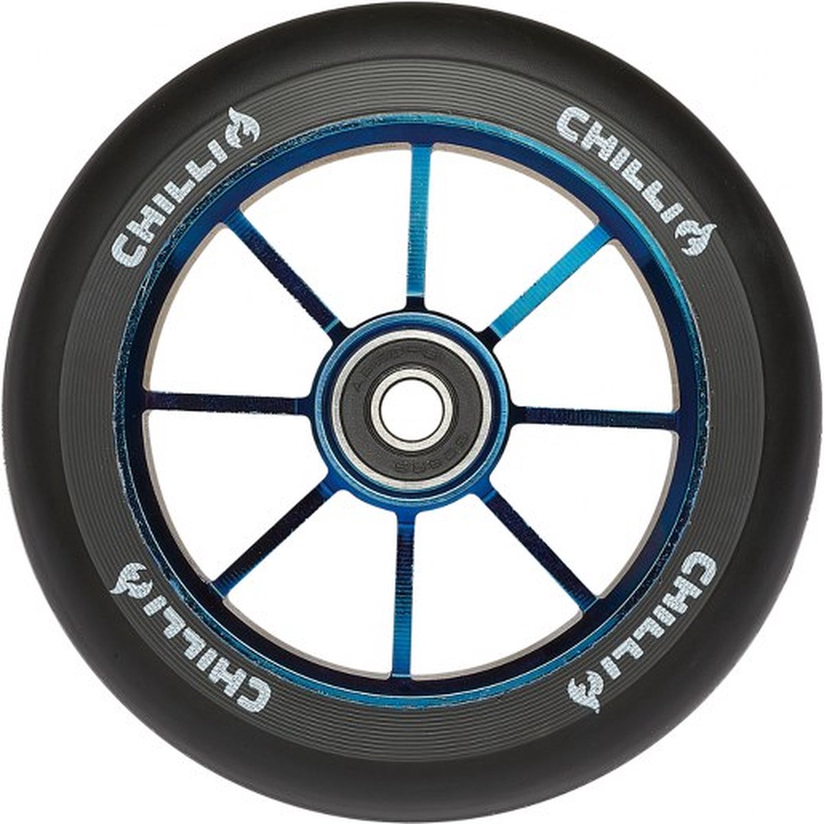   Wiel Base (s) En Rocky - 110 Mm - Blauw Neochroom