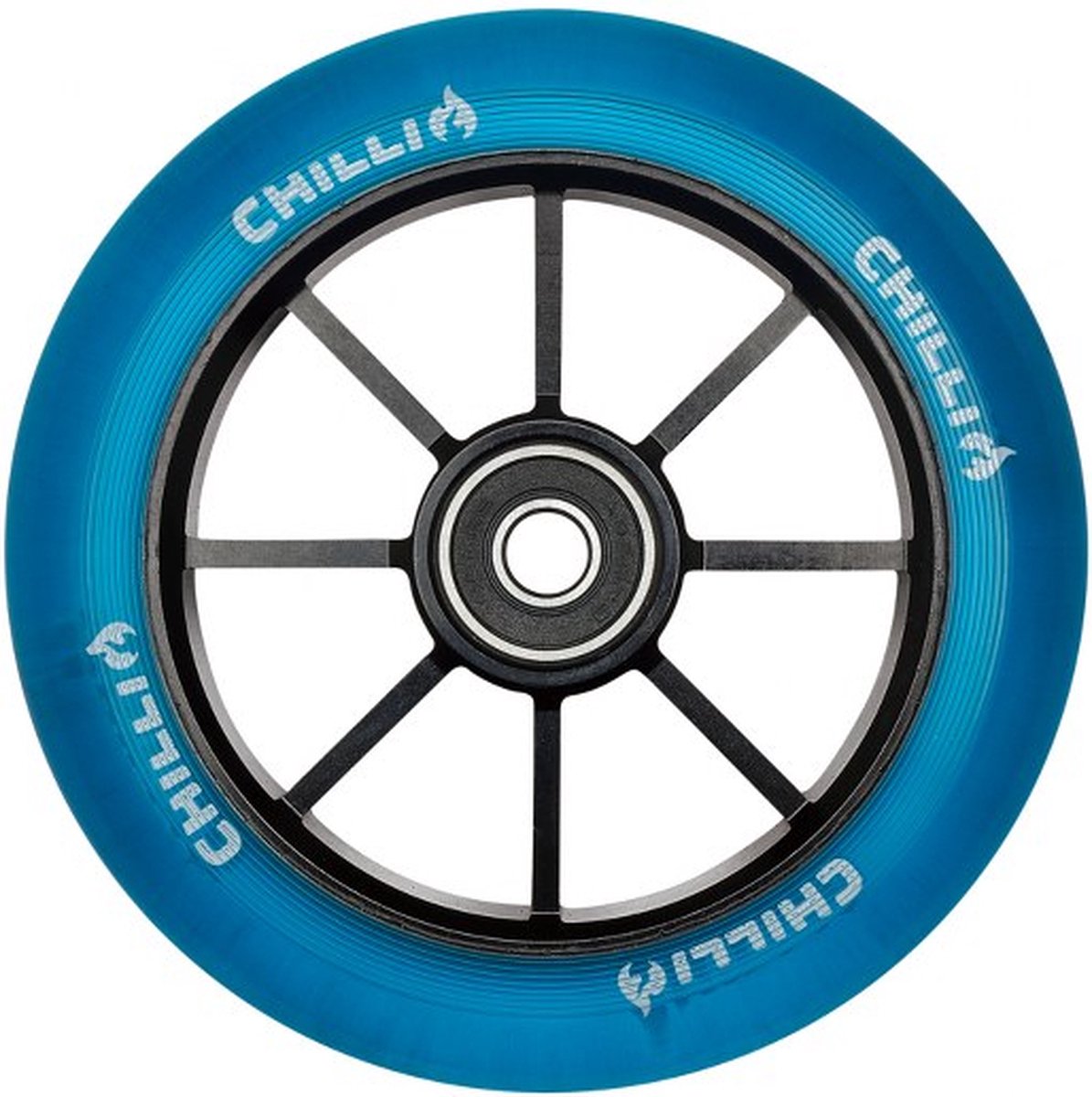   Wiel Base (s) En Rocky - 110 Mm - Candy Blauw