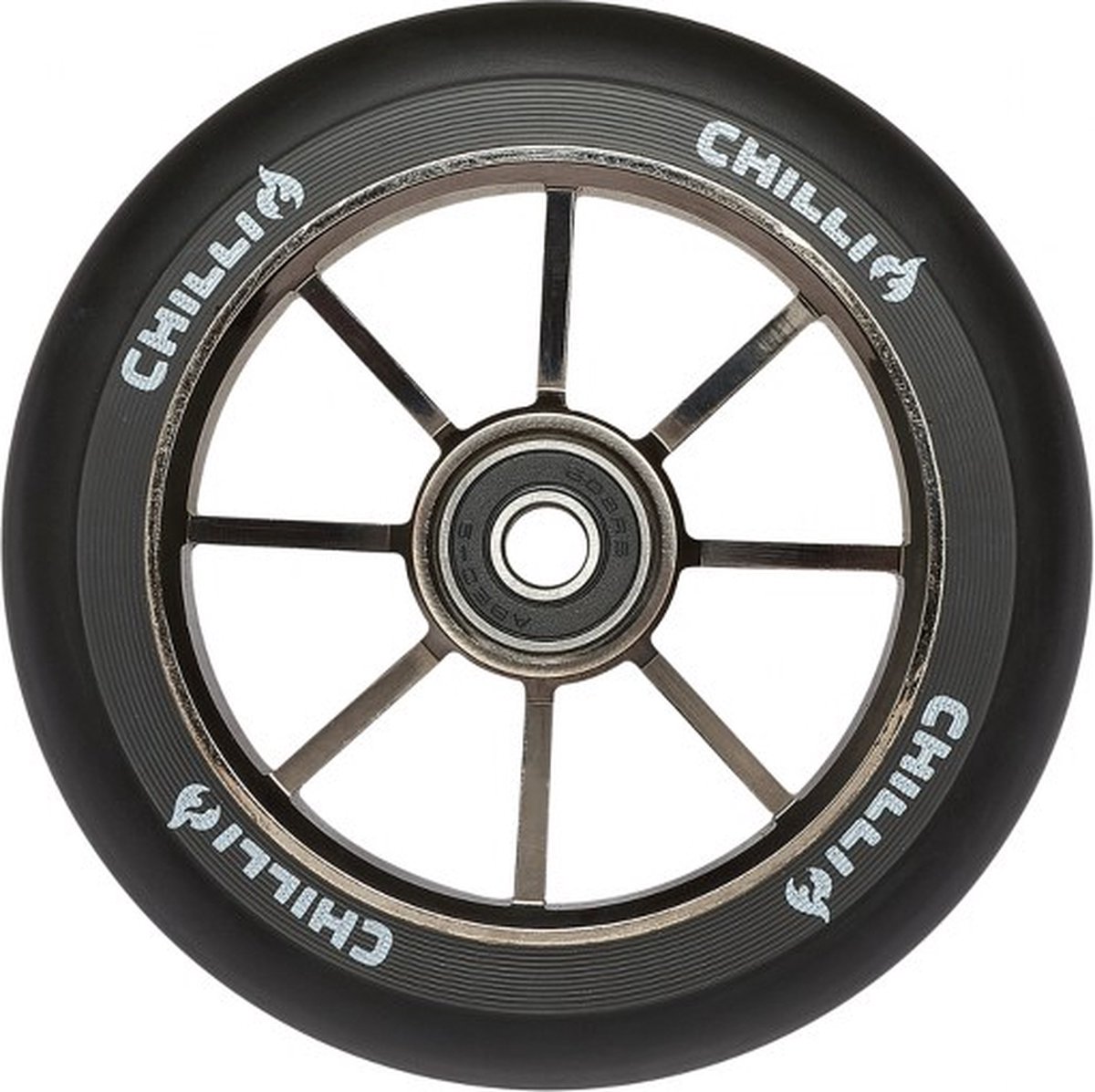   Wiel Base (s) En Rocky - 110 Mm - Zwart Neochroom