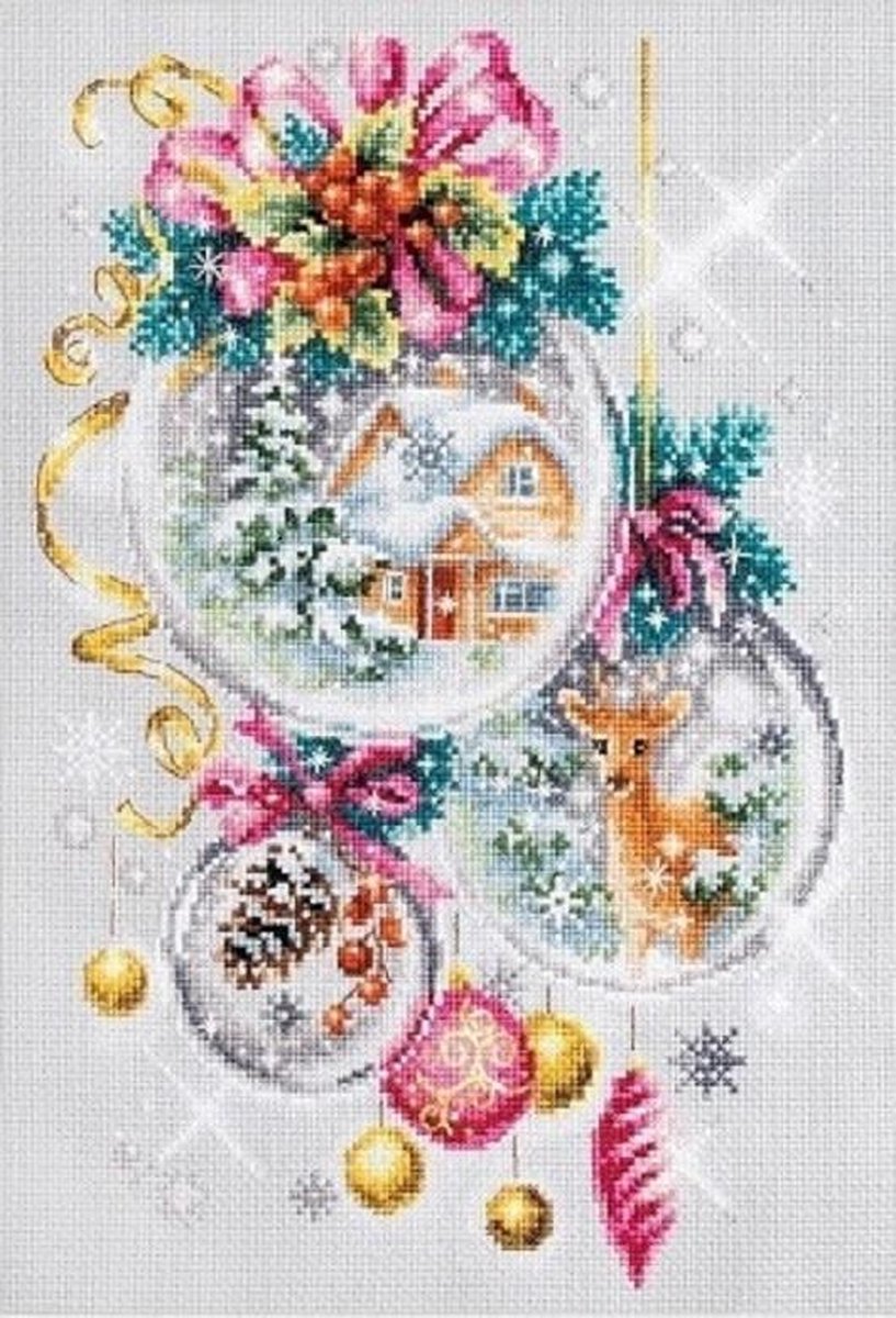 Borduurpakket - A CHRISTMAS FAIRY TALE - CHUDO IGLA