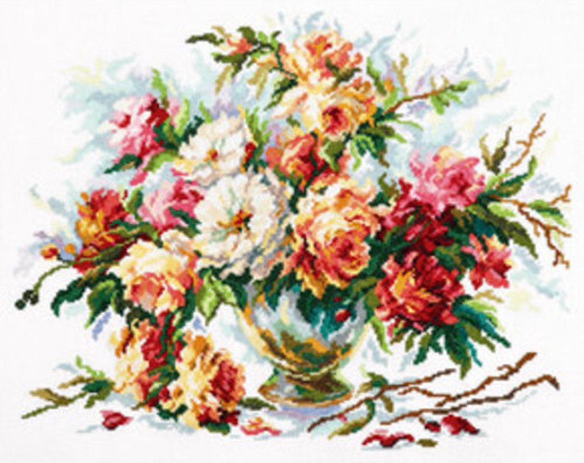 Borduurpakket LUXURY - Chudo Igla - telpatroon om zelf te borduren