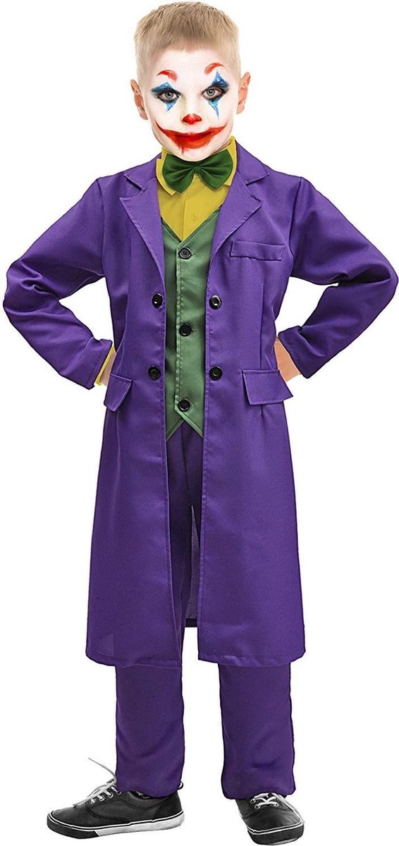Ciao S.r.l Verkleedpak Joker Polyester Paars Maat 10-12 Jaar