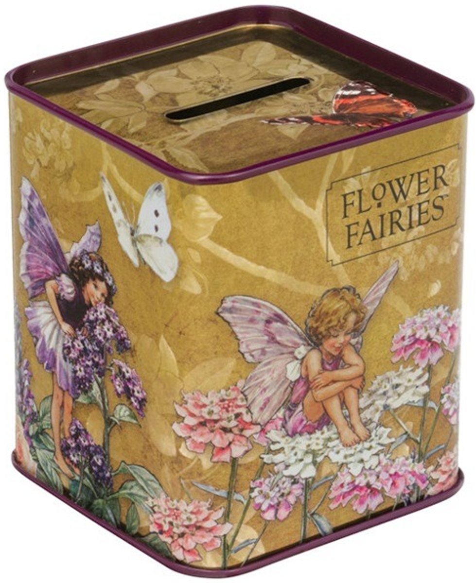   Flower Fairy - 7,7 x 7,7 x 9,2 cm - Blik