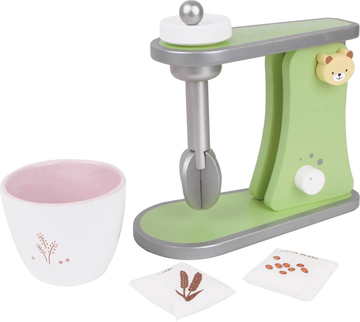 Klassieke Wereld Houten Mixer