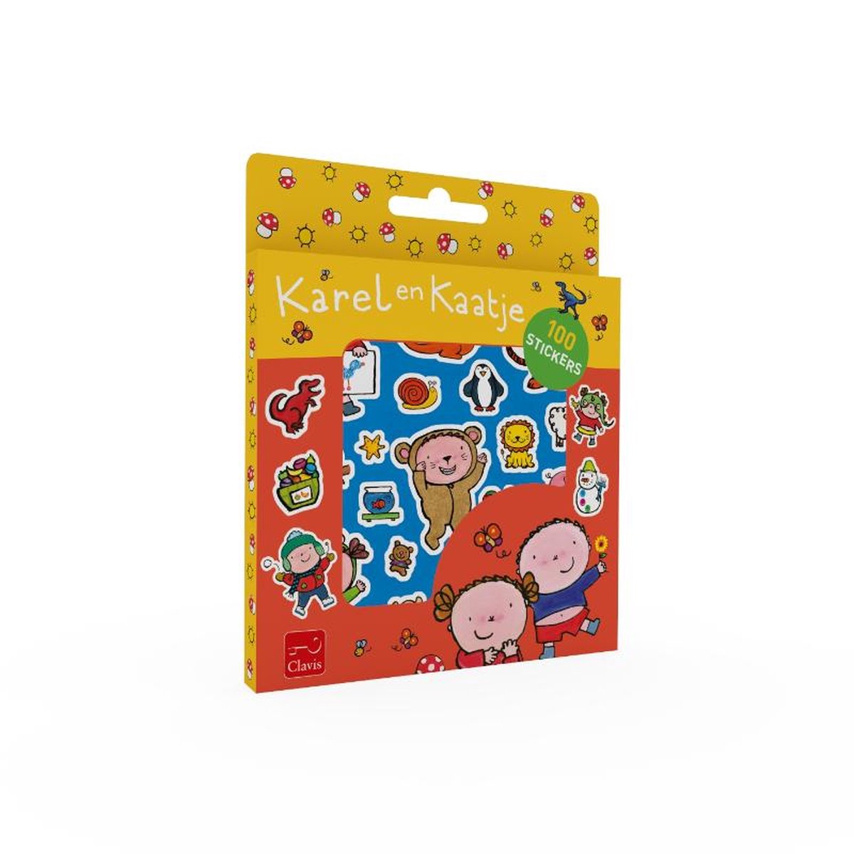 Clavis Karel en Kaatje Stickerset
