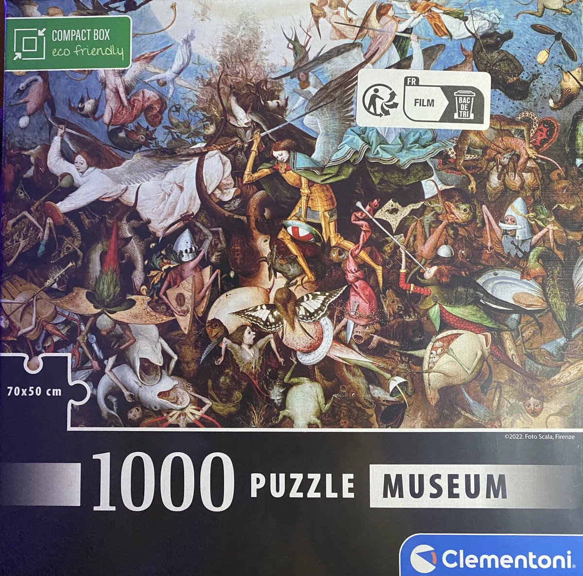1000 Puzzle Museum The Fall of The Rebel Angels