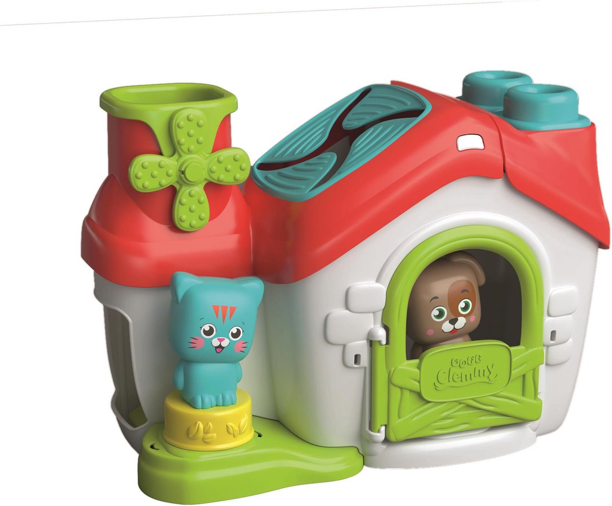 Clementoni - Baby speelgoed - Sensoriële Clemmy Boerderij - Speelset - vanaf 6 maanden