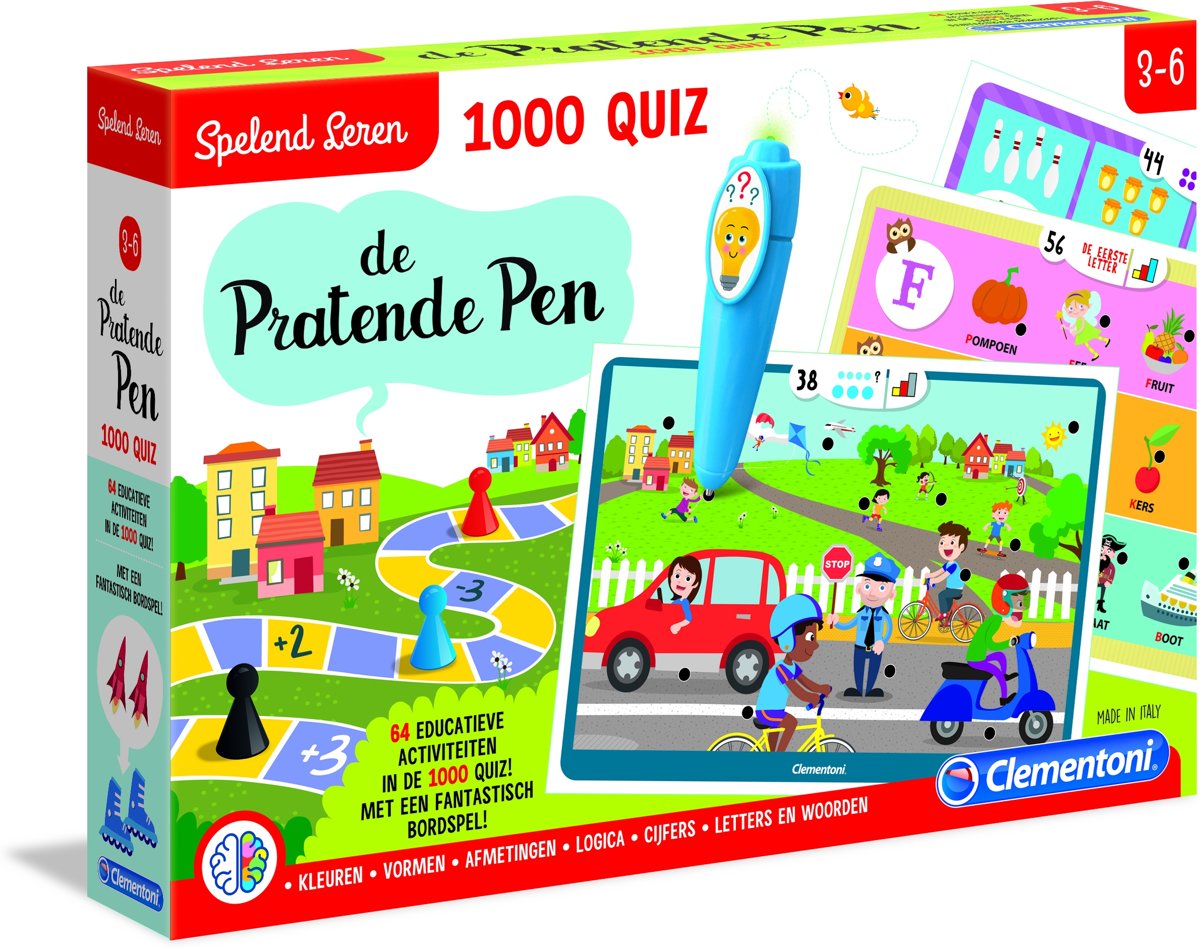 Clementoni - Interactieve Pen 1000 Quiz