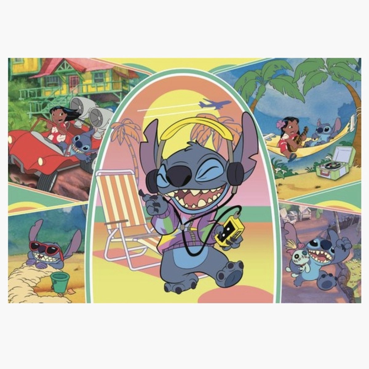Clementoni - Kinderpuzzel - 180 Stukjes - Super Stitch 2025 - Legpuzzel